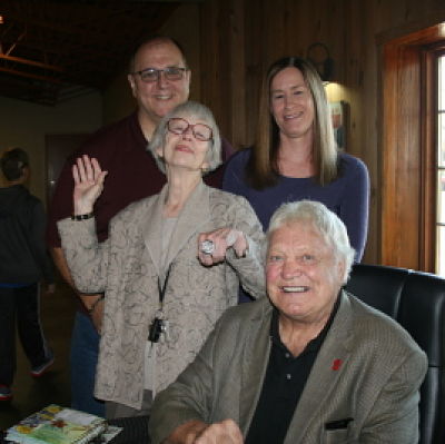 Bobby Hull with Mary and Friend