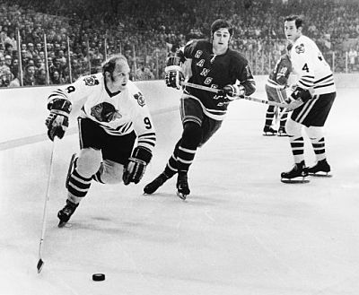 Bobby Hull in action